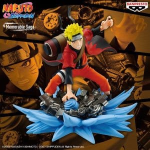 Figura Naruto Uzumaki Naruto Shippuden - Memorable Saga Special 12cm