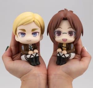 Figura Lookup Hange Zoe & Erwin Smith Set Attack on Titan (with gift) - Megahouse