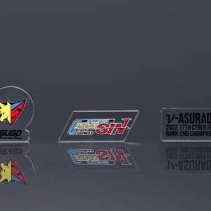 Figura V Asurada AKF-0／G Spiral Boost Mode & OGRE AN-21 Super Aero Boost Mode Set (with gift) Future GPX Cyber Formula SIN - Cyber Formula Collection Heritage Edition - Megahouse