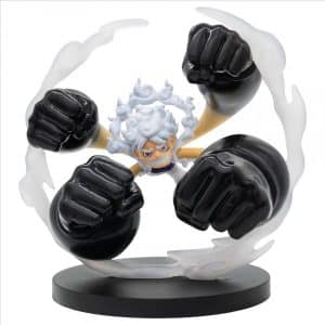 Figura Monkey D. Luffy Gear5 - Gum-Gum Dawn Gatling One Piece - World Collectable Special 12cm
