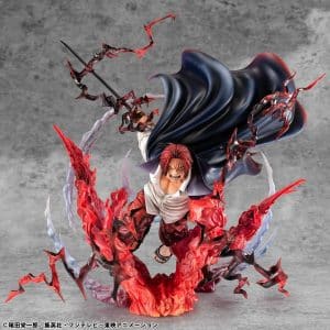 Figura Red-Haired Shanks One Piece “Sa-Maximum” Leader Of Red Hair Pirates Kamusari - Portrait Of Pirates - Megahouse