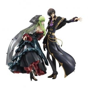 Figura L.L. & C.C. Set Code Geass Lelouch Of The Rebellion - Precious G.E.M. Series - (20Th Anniversary) - Megahouse