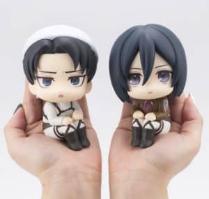 Figura Lookup Levi Cleaning Up Ver. & Mikasa Ackerman Set Attack On Titan (With Gift) - Megahouse