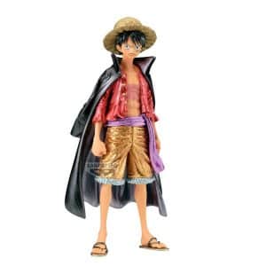 Figura Monkey D. Luffy One Piece - Premium (The Metallic) 30cm
