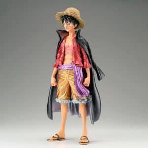 Figura Monkey D. Luffy One Piece - Premium (The Metallic) 30cm