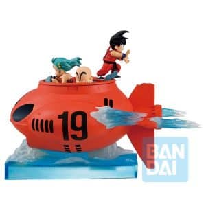 Ichibansho Figura Goku & Bulma & Krillin (Vs Red Ribbon Army) Dragon Ball 16cm