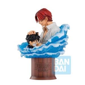 Ichibansho Figura Shanks & Luffy One Piece - Red Hair Pirates 15cm
