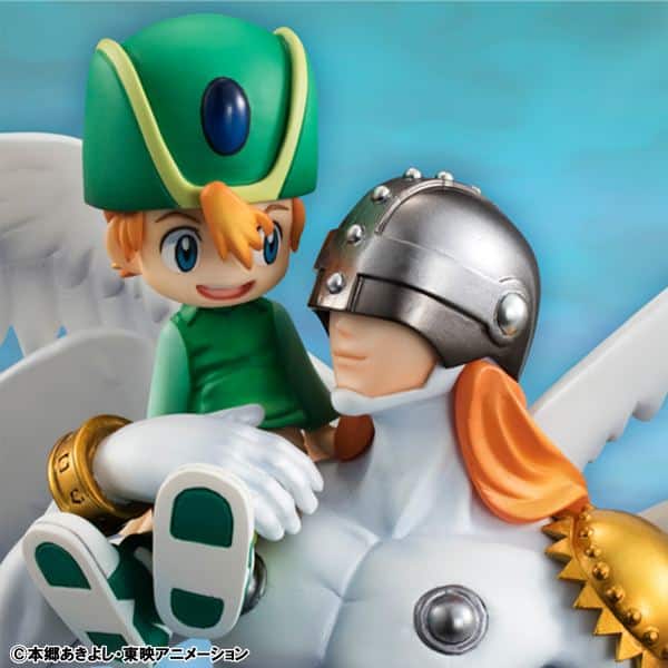 Figura Angemon & Takeru Takaishi Digimon Adventure - G.E.M. Series - Megahouse