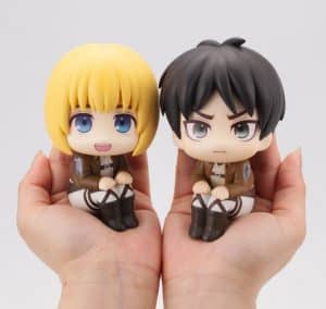 Figura Lookup Armin Arlert & Ellen Jaeger Grumpy Ver. Set Attack On Titan (With Gift) - Megahouse