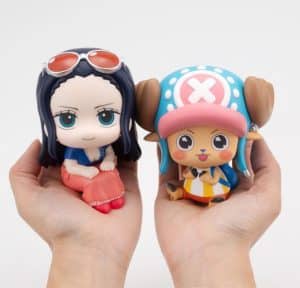 Figura Lookup Nico Robin & Tony Tony Chopper Excited Ver. Set One Piece (With Gift) - Megahouse