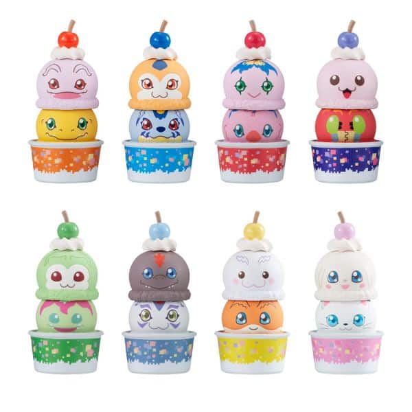 Figura Tsumichen Stack Up & Change Digimon Adventure (With Gift) - Megahouse