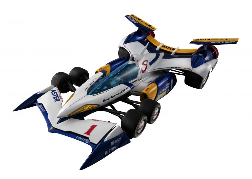 Figura Super Asurada Akf-11 Future GPX Cyber Formula 11 - Variable Action Hi-Spec - 35Th Anniversary Color Edition - Megahouse