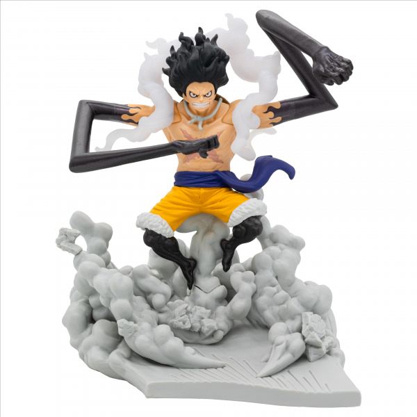 Figura Monkey D. Luffy Gear4 One Piece - Senkozekkei 15cm