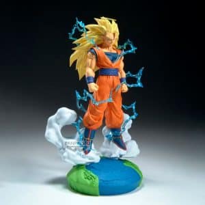 Figura Goku Super Saiyan 3 Dragon Ball Z - History Box 18cm