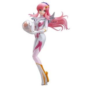 Figura Lacus Clyne Mobile Suit Gundam Seed Freedom - Glitter&Glamours - Pilot Suit Pearl Color Ver. 22cm