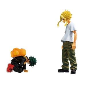 Ichibansho Figura Izuku Midoriya & All Might My Hero Academia (8Th) - The Story Of How He Became The Greatest Hero - Masterlise Plus 27cm