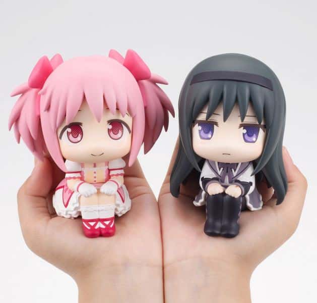 Figura Lookup Madoka Kaname & Homura Akemi Set Puella Magi Madoka Magica (With Gift) - Megahouse