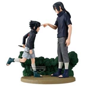 Figura Sasuke Uchiha & Itachi Uchiha Naruto Shippuden - Memorable Saga 14cm