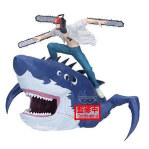 Figura Chainsaw Man & Beam (Shark Fiend) Chainsaw Man The Movie: Reze Arc Fl13cm