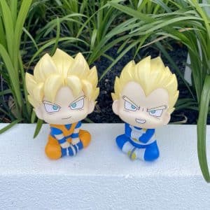 Figura Lookup Goku Super Saiyan (Mini) & Vegeta Super Saiyan (Mini) - Dragon Ball Daima (With Gift) - Megahouse 11cm