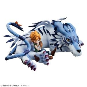 Figura Garurumon & Ishida Yamato Digimon Adventure - G.E.M. Series - Megahouse 25cm
