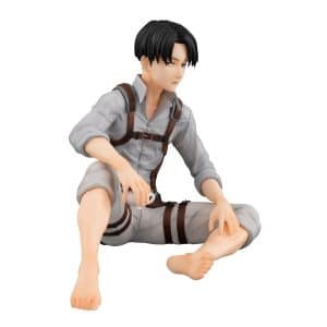 Figura Squad Captain Levi Attack On Titan - G.E.M. Series - Palm Size - Megahouse 9cm