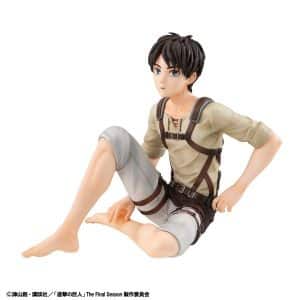 Figura Eren & Squad Captain Levi Set Attack On Titan - G.E.M. Series - Palm Size - Megahouse 9cm