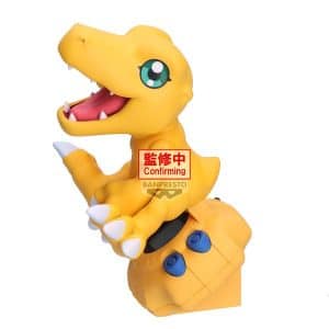 Figura Agumon Digimon Adventure - Digivice 13cm