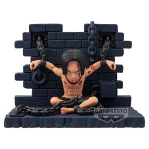 Figura Portgas D. Ace-Impeldown One Piece - World Collectable Figure - Log Stories 8cm