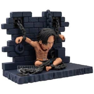 Figura Portgas D. Ace-Impeldown One Piece - World Collectable Figure - Log Stories 8cm