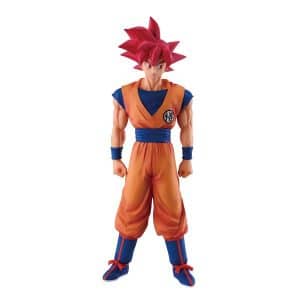 Figura Goku Super Saiyan God - Dragon Ball Super Beerus (Battle Of Gods) Masterlise - Ichibansho 25cm