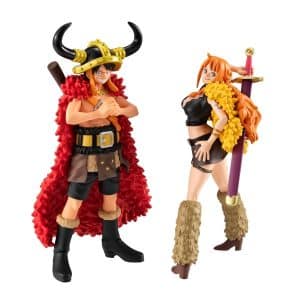 Figura Monkey D. Luffy & Nami set (Ver. Elbaph) - Wallstar One Piece (with gift)  - Megahouse