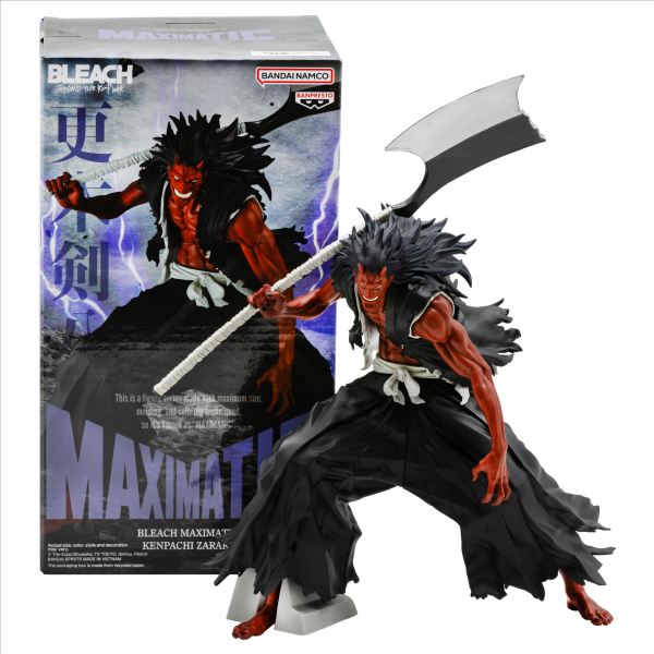 ▷Figura Kenpachi Zaraki Bleach - Maximatic 24cm - Banpresto