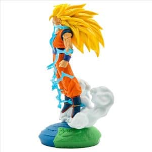 Figura Goku Super Saiyan 3 Dragon Ball Z - History Box 18cm