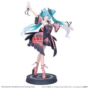 Figura Hatsune Miku - Banpresto Evolve - Classical Tuning-From Ballet Swan Lake - Black Swan Ver. 24cm